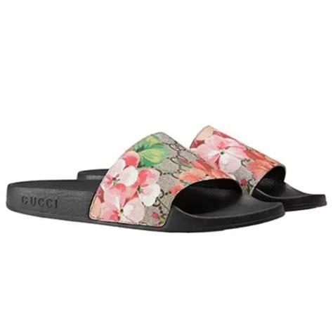 gucci floral slides dupe.